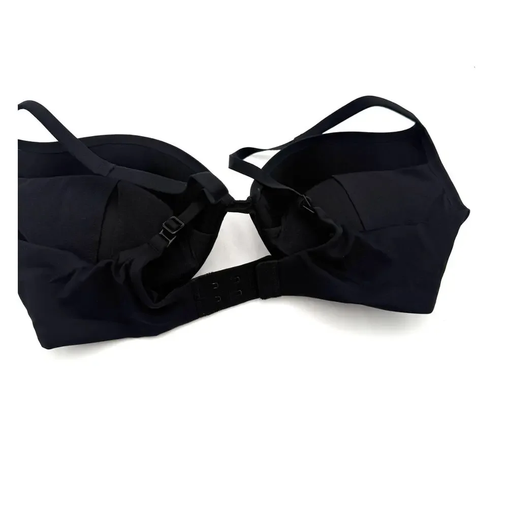 Skims Black Onyx Customfit 2 in 1 Push-Up Bra NWOT Size 34D - Picture 3 of 5